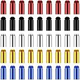XIWENQUKU 45 Pcs Dart Flight Wing Savers Protectors Aluminum Alloy Dart Wing Corrector Fixed 90 Degrees Professional Competition Dart Accessories (5 Colors)
