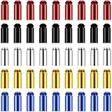 XIWENQUKU 45 Pcs Dart Flight Wing Savers Protectors Aluminum Alloy Dart Wing Corrector Fixed 90 Degrees Professional Competition Dart Accessories (5 Colors)