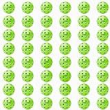 Navona 48 Pack Premium 40-Holes Outdoor Pickleball Balls, Meet USAPA Official Requirement, Perfectly Balanced, High Bounce True Flight, Durable Outdoor Pickleball Set