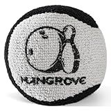 Mangrove Bowling Rosin Bag - Bowling Grip Sack for Hands, Durable Microfiber Rosin Bag, 2.5 Inch, 1-Pack, Black