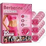 GLPLUS-1 Patches, Berberine Patches for Women & Men, Moringa Berberine Patch, 10-in-1 Nano Patch, 8-Hour Long-Lasting Formula Support with L-Glutamine, Moringa, Pomegranate and Cinnamon, 90Pcs