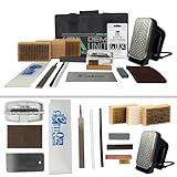 Demon Complete Ski Tune Kit with Wax and Brush Kit- Snowboard Tuning Kit Also Includes Made in USA Wax