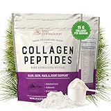 Live Conscious Collagen Peptides Powder - Naturally-Sourced Hydrolyzed Collagen Powder - Hair, Skin, Nail, and Joint Support - Type I & III Grass-Fed Collagen Supplements for Women and Men - 16oz