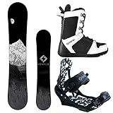System MTN and APX Complete Men's Snowboard Package (159 cm, Boot Size 11)