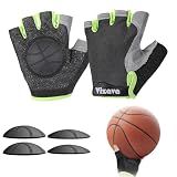 Upgraded Basketball Dribble Trainer Gloves for Kids Youth Adults, Dual-Thickness Pads to Maximize Training Efficiency, Dribbling Basketball Trainer Hand Grip Control Gifts( Youth)