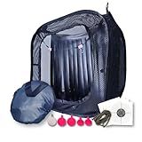 Portable Airsoft Target Tent-Black-Non Lethal with BB Trap Recycle The Ammo Indoor Outdo (40 * 40 * 45)