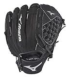 Mizuno GPP1050Y3 Prospect Series PowerClose Baseball Gloves, 10.5", Left Hand, Black Tartan Flex Web