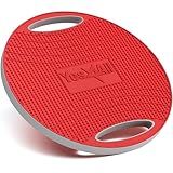 Yes4All Upgraded Wobble Balance Board, 16.34" TPE Non-slip, Stability Board for Home Gym, Standing Desk