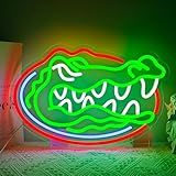 PILOYINDE Florida Gators Basketball Team Neon Sign LED Light for Bedroom Wall Decor, Modern Style, Wall Mount, 1 Count
