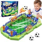 Yuyctwg Mini Foosball Table for Kids, Portable Tabletop Soccer Board Game