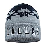 Vintage Classics Winter Hat Beanie Embroidery Grey