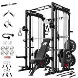RitFit M1 Pro Smith Machine with Weight Stack Package Power Cage Home Gym