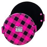 Flybar Snow Sled for Kids and Toddlers- Foam Saucer Disc, Ages 5+, Easy Grip Handles, Durable with Slick Bottom & PE Core Build, Lightweight Snow Boards, Snowboard Toys for Outdoor, Up to 110 lbs, 26"