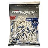 Pride PTS Wood Golf Tees - 135 Count, 3-1/4 Inch - 1 Brand on Tour - Best for Drivers & Woods - Improve Distance and Accuracy