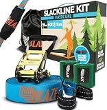 Essential Slackline Kit - 60ft Slack Lines for Backyard for Kids & Adults