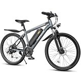 Funhang Electric Bike for Adults, 1000W Peak Ebike, 50Miles Electric Mountain Bike, 26" Adult Electric Bicycle with 48V Removable Battery, Fenders,7 Speed, Front Suspension, UL 2849 Certified