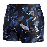 361º Jammers Swimsuit for Men,Competition Lap Swim Suit, Square Leg Endurance Training for Beach Holiday