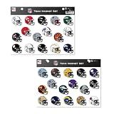 Rico Industries NFL Football Complete League Team Helmet Magnets - All 32 NFL Teams