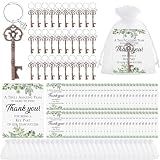 Sasylvia 300 Pcs 100 Set Team Gifts for Employees Bulk Skeleton Key Bottle Opener Team Building Gift for Coworkers