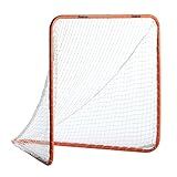 Franklin Sports Backyard Lacrosse Goal - Kids Lacrosse Net/ Equipment - Perfect for Youth Training - 48" x 48", orange