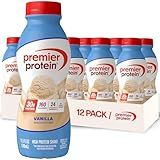 Premier Protein Shake, Vanilla, 30g Protein, No Added Sugar, 24 Vitamins & Minerals to Support Immune Health, 11.5 fl oz, 12 Pack (Packaging May Vary)