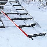 Caliber 13566 TractionLadder HD, Snowmobile Ramp Ladder with Grips, Extendable 16" x 64"