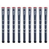 Winn Dri-Tac Standard Navy Blue - 9 Piece Golf Grip Bundle