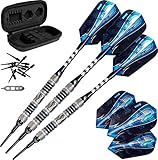 Viper by GLD Products Astro 80% Tungsten Soft Tip Dart Set with Case, Green Rings, 18 Grams (21-3277-18)
