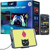 Govee Gaming Pixel Light, RGBIC LED Panel with Real-time Info Display, 150+ Scene Modes & DIY Options, Smart Pixel Lights (Wi-Fi Only), Works with Alexa, Ideal for Game Room Decor, 52x32 Pixels