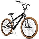 StarterRide 24 Inch Freestyle BMX Bike Trick Bicycle with 4 Pegs