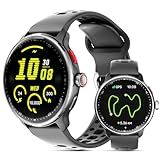 Smart Watch Built-in GPS, Pressure, Altitude, Compass, Smartwatch for Men Fitness Tracker with 1.43" AMOLED Screen Bluetooth Call Fitness Watch 100+ Modes Sports Watch Water Resistant for Android iOS