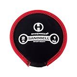 Hyperwear SandBell® Soft Sandbag Weight – Pre-Filled (2 lb – Red)