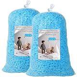 Garifon Bean Bag Filler, 10lbs Shredded Memory Foam Filling, Bean Bag Chair Filling Stuffing, Bean Bag Refill Insert, Punching Bag Filler, Pillow Filler Stuffing for Stuffed Animals/Couch/Dog Bed/Coop