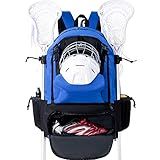 GoHimal Lacrosse Bag Extra Large Lacrosse Backpack with Tow Stick Holder