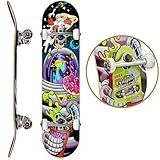 Roller Derby Learn with Lutzka Astronaut Skateboard Deluxe Series for Kids, Teens, Beginners, Adults