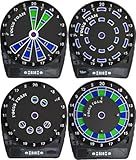 Focus Foam Dart Trainer | Soft Tip Set of 4 (15.5" Boards)