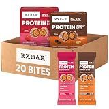 RXBAR Protein Energy Bites, 8g Protein, Gluten Free Energy Snacks, Protein Snacks, Variety Pack (2 Boxes, 20 Bites)