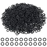 Poen 1000 Pcs Dart O Rings Rubber for Soft Tip Darts,Rubber,0.157 Inch
