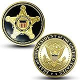 US Secret Service Challenge Coin Counter Assault Team Collectible Coin (Single Coin)