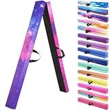 FC FUNCHEER 8FT Folding Balance Beam -Gymnastics Floor Beam - Gymnastics Equipment- Anti-Slip Bottom - Suede Cover - Carry Bag for Kids/Adults Home & Gym Center