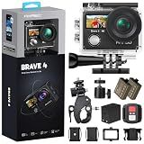 AKASO Brave 4 Action Camera 4K30 Ultra Hd Waterproof Underwater Camera