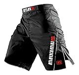 MMA Fight Shorts Grappling Short Kick Boxing Cage Fighting Shorts Black