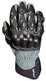Decade Motorsport Street Gloves (Black and Gray, Large/X-Large)