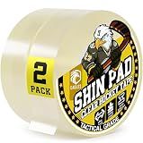 EAGLES Hockey Tape Multipurpose Cloth Tape Roll for Lacrosse Baseball & Softball Bats, Rackets, Pullup Bars, Gardening Tools, Sports Gift Perfect for Wrist, Ankle, Foot, Knee and Hand Taping (Clear)