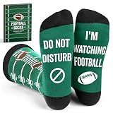 Funny Socks For Men - Cool Mens Football Socks, Sports Stocking Stuffers, Present for Men, Funny Accessories, Ideas Gifts, Sports Gift, Gifts for Football Fans and Players