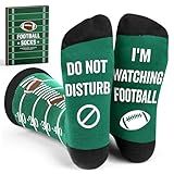 Funny Socks For Men - Cool Mens Football Socks, Sports Stocking Stuffers, Present for Men, Funny Accessories, Ideas Gifts, Sports Gift, Gifts for Football Fans and Players