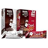 NuGo Dark Variety - Chocolate Pretzel 12 Bars & Chocolate Chocolate Chip 12 Bars, 12g Protein, Vegan, Gluten Free, Non-GMO, Kosher Pareve, 24 Count