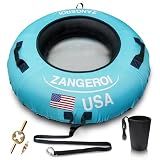 River Tube for Floating Heavy Duty Rubber River Tube, Sledding Float | Pool Closing Inner Tube | Truck Inner Tubes River Run Tubes for Floating Heavy Duty River Tubes for Floating (Blue)