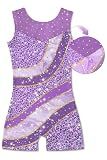 uideazone Toddlers Leopard Gymnastics Leotards Girls 3t-4t Ballet Unitards