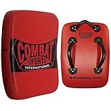 Combat Sports Big Kick Shield Pad - Muay Thai, MMA & Kickboxing Striking Target - 24" x 17" x 5.5" Synthetic Leather Blocking Dummy for Coaches and Trainers